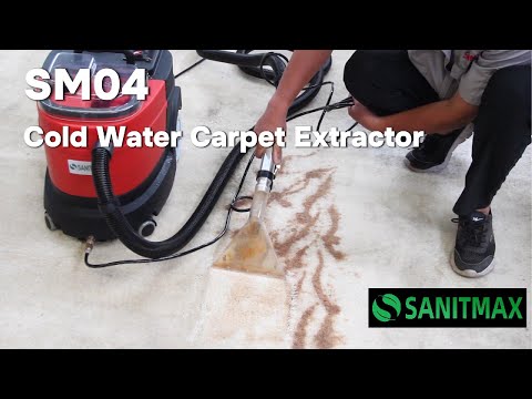 SM04 Cold Water Carpet & Upholstery Extractor