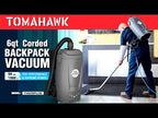 Electric Backpack Vacuum 6 qt