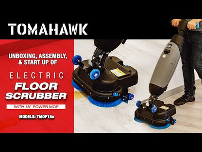 Electric Floor Scrubber (Battery Powered)