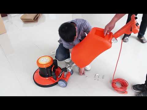 17" Floor Scrubber & Buffer