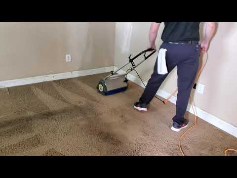 TM4 CRB Carpet Cleaning Machine - 15" Counter Rotating Brush, Made in Austria