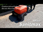 41" Battery Powered Walk-behind Floor Sweeper