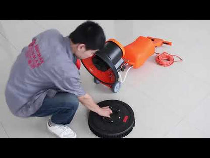 17" Floor Scrubber & Buffer
