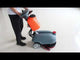 RT15 14" Commercial Compact Floor Scrubber Machine, 14500 sqft/h, 4-Gal Sewage Tank, Efficient Cleaning for Hard Floors
