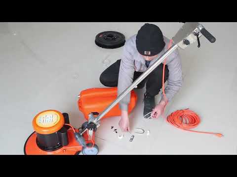 SM420AC 17" Professional Multi-Functional Floor Buffer & Scrubber