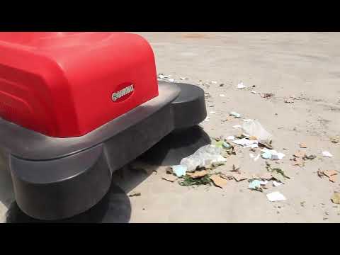41" Battery Powered Walk-behind Floor Sweeper