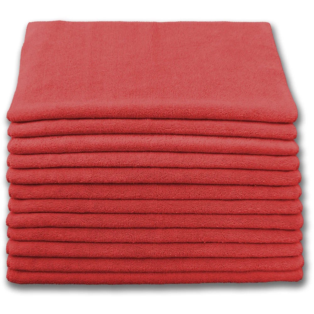 Microfiber Cleaning Cloths - Pack of 12