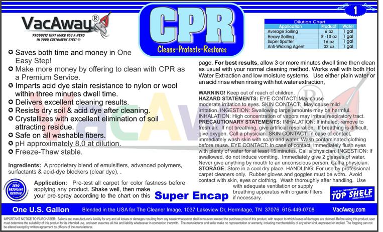 CPR Cleaning Products