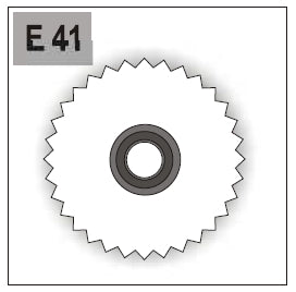 Part E-41 (Gear 73 Right w/ Bearing)