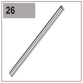 Part E/G-26 (Brush Axle)