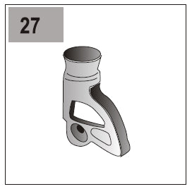 Part E/G-68/27 (Handle Stop w/ Handle Connector)