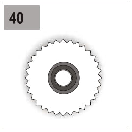 Part E/G-40 (Gear 66 Left)