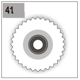 Part G-41 (Gear 85 Right w/ Bearing)