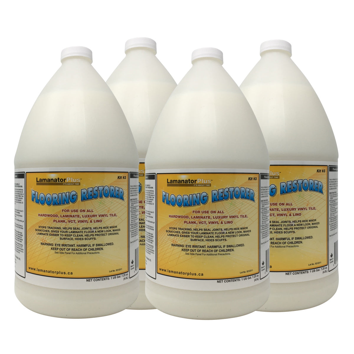 Complete Gallon Kit - Laminate Floor Cleaning & Restoration – Lamanator Plus